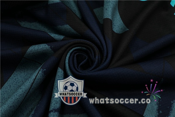 FC Barcelona Training T-Shirts + Shorts Green Blue Royal 2023-2024