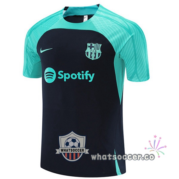 FC Barcelona Training T-Shirts Green Blue Royal 2023-2024