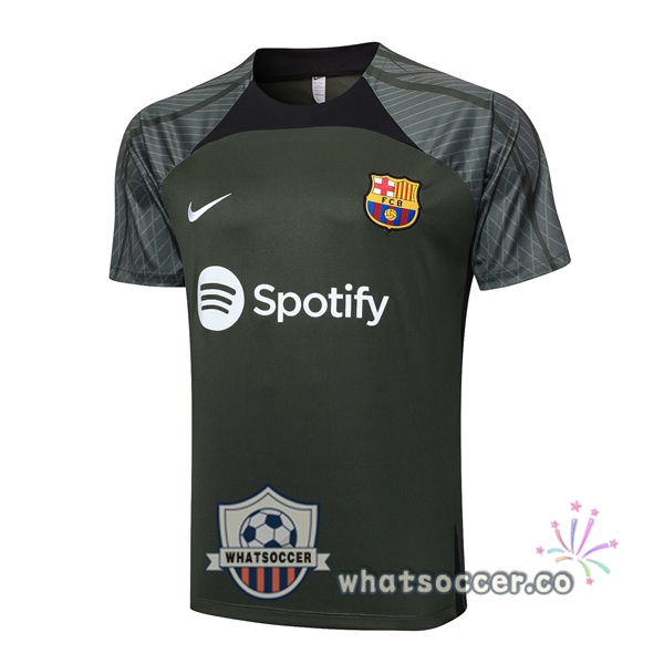 FC Barcelona Training T-Shirts Green 2023-2024