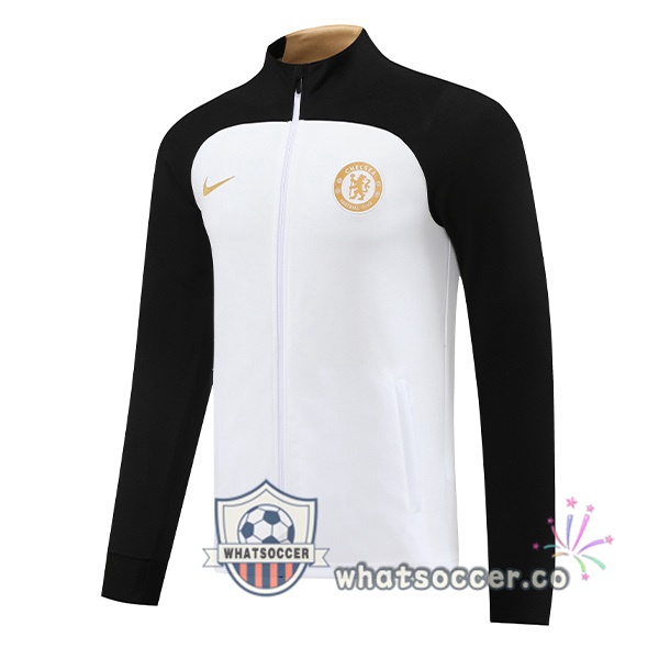 Soccer Jacket FC Chelsea White 2023-2024