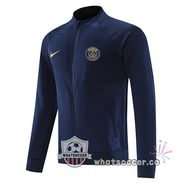 Soccer Jacket Paris PSG Blue Royal 2023-2024
