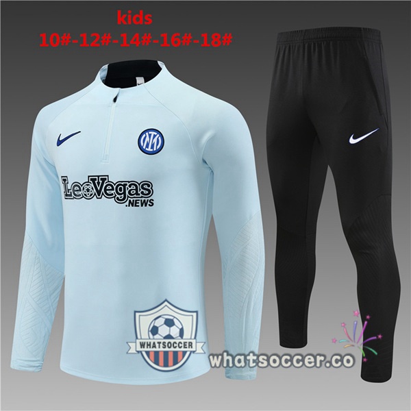 Tracksuit Inter Milan Kids Gray 2023-2024