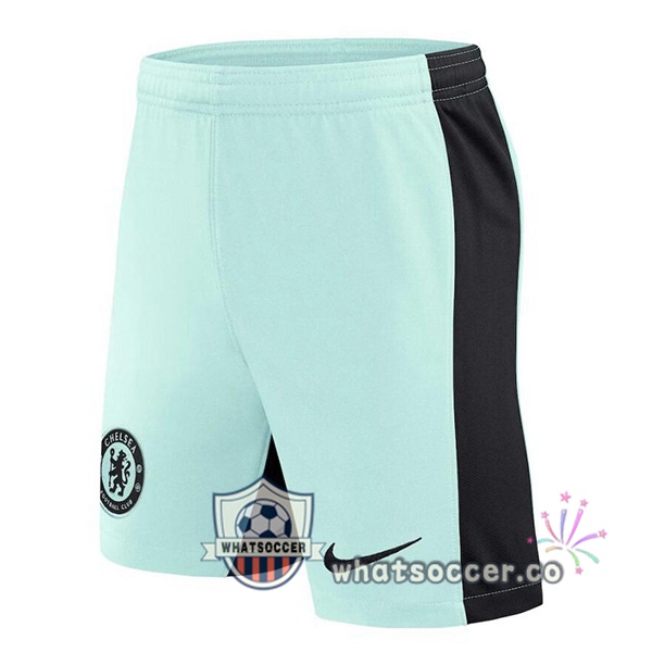 FC Chelsea Third Soccer Shorts Green 2023-2024