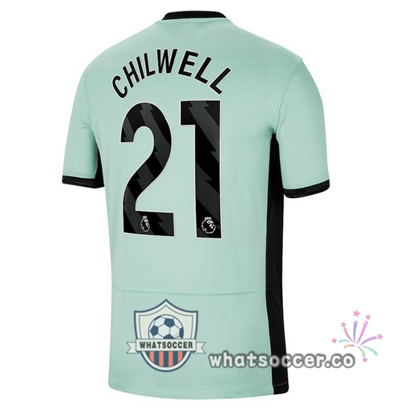 FC Chelsea (Chilwell 21) Third Soccer Jerseys Green 2023-2024