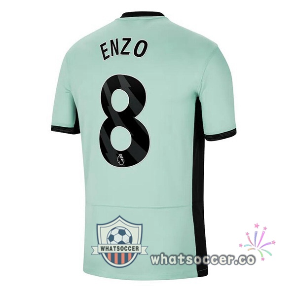 FC Chelsea (Enzo 8) Third Soccer Jerseys Green 2023-2024