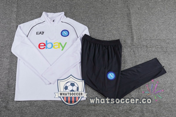 Tracksuit SSC Napoli White 2023-2024