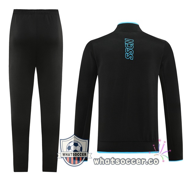 Training Jacket SSC Napoli Black 2023-2024