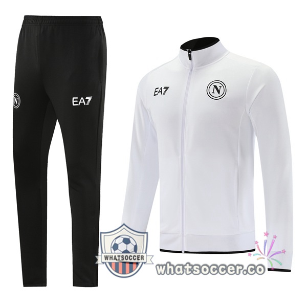 Training Jacket SSC Napoli White 2023-2024