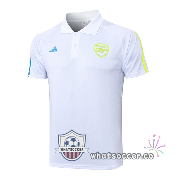 Training Polo Arsenal White 2023-2024