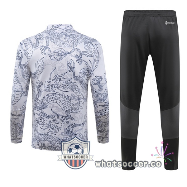 Tracksuit Real Madrid White 2023-2024