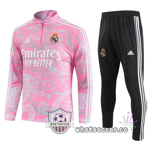 Tracksuit Real Madrid Rose 2023-2024