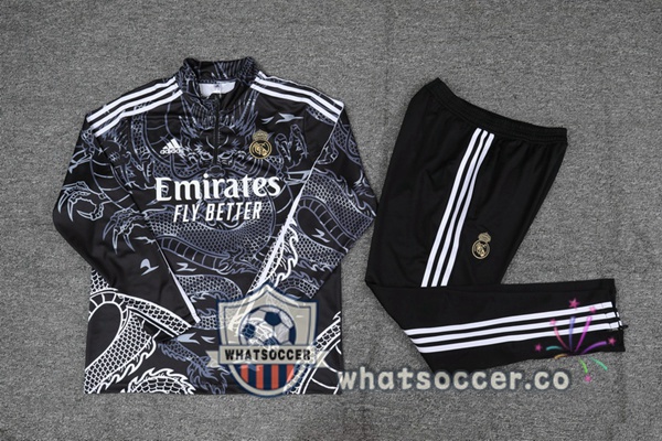 Tracksuit Real Madrid Black 2023-2024