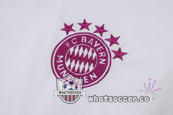 Bayern Munich Training T-Shirts + Shorts White 2023-2024