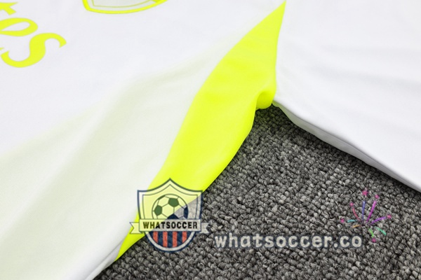 Arsenal Training T-Shirts + Shorts White 2023-2024