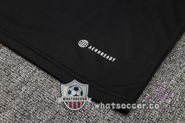Manchester United Training T-Shirts + Shorts Black Red 2023-2024