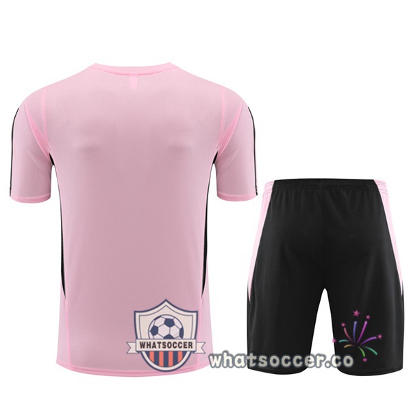 Inter Miami CF Training T-Shirts + Shorts Rose 2023-2024