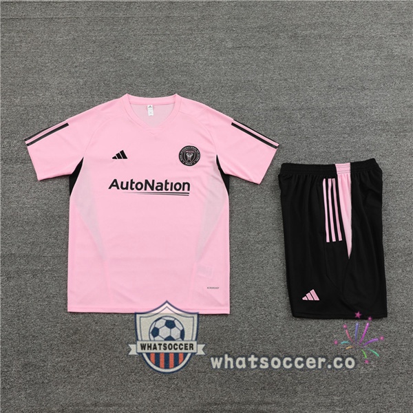 Inter Miami CF Training T-Shirts + Shorts Rose 2023-2024