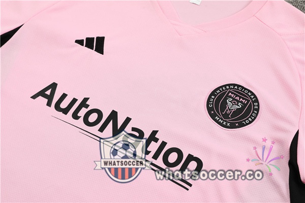 Inter Miami CF Training T-Shirts + Shorts Rose 2023-2024