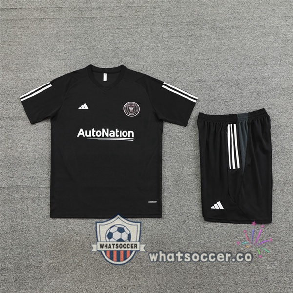 Inter Miami CF Training T-Shirts + Shorts Black 2023-2024