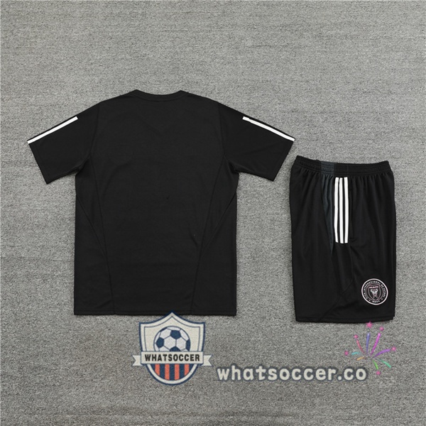 Inter Miami CF Training T-Shirts + Shorts Black 2023-2024