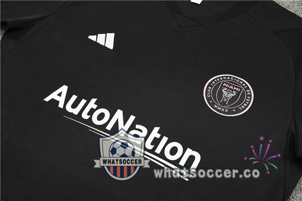 Inter Miami CF Training T-Shirts + Shorts Black 2023-2024