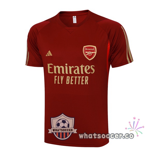 Arsenal Training T-Shirts Red 2023-2024