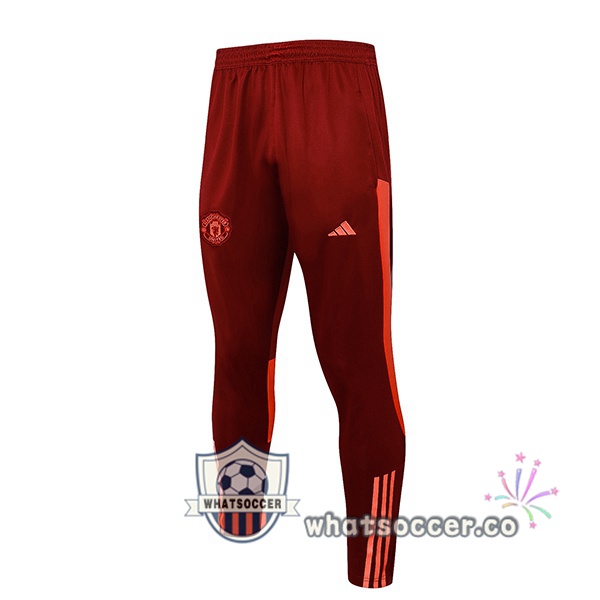 Manchester United Soccer Pants Red 2023-2024