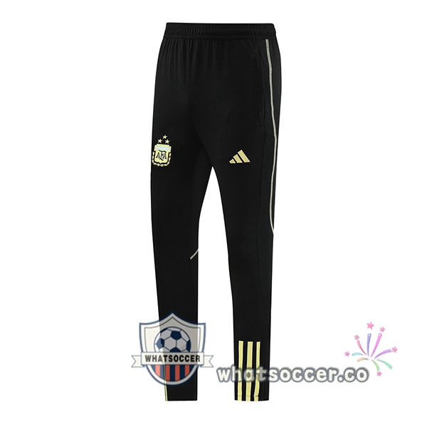 Argentina Soccer Pants Black 2023-2024