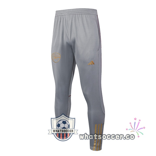 Arsenal Soccer Pants Gray 2023-2024