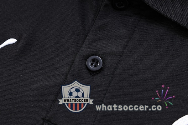 Training Polo Olympique de Marseille + Pants Black 2023-2024