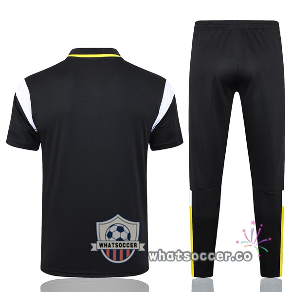 Training Polo Dortmund BVB + Pants Black 2023-2024