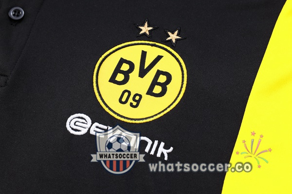 Training Polo Dortmund BVB + Pants Black 2023-2024