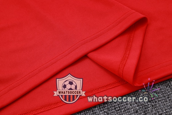 Training Polo AC Milan + Pants Red 2023-2024