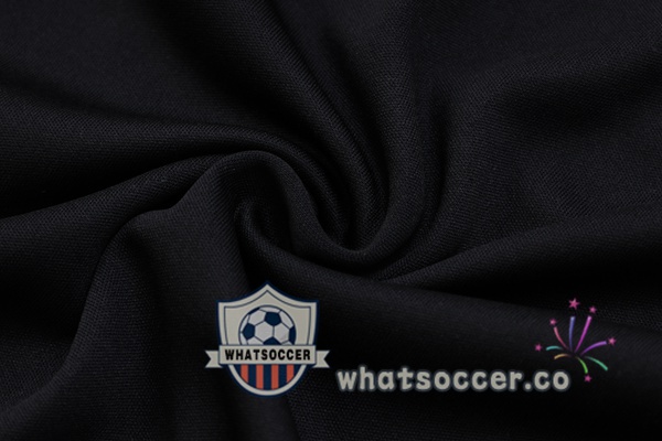 Training Polo AC Milan + Pants Black 2023-2024