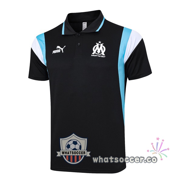 Training Polo Olympique de Marseille Black 2023-2024