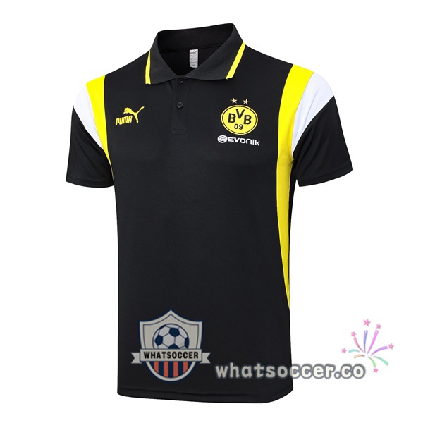 Training Polo Dortmund BVB Black 2023-2024