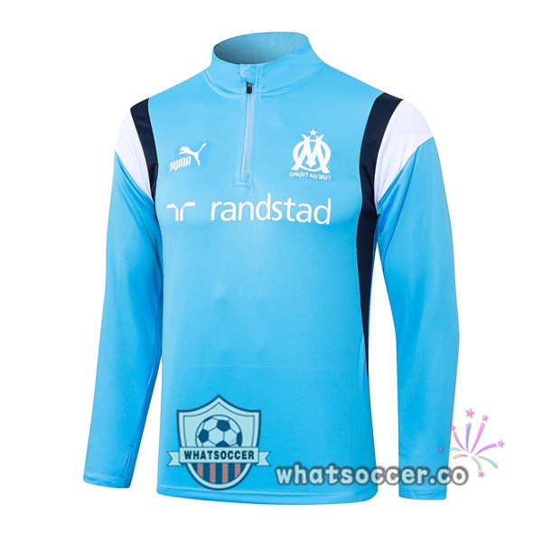 Soccer Sweater Olympique de Marseille Blue 2023-2024