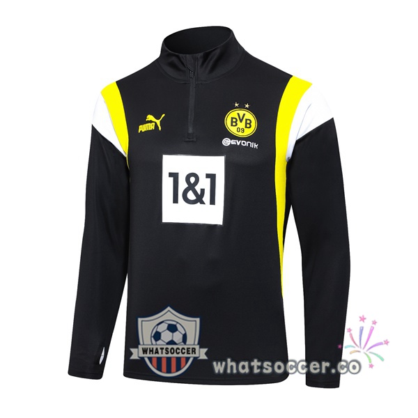 Soccer Sweater Dortmund BVB Black 2023-2024