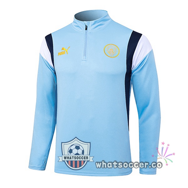 Soccer Sweater Manchester City Blue 2023-2024