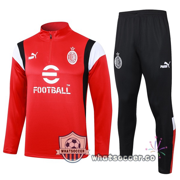 Tracksuit AC Milan Red 2023-2024