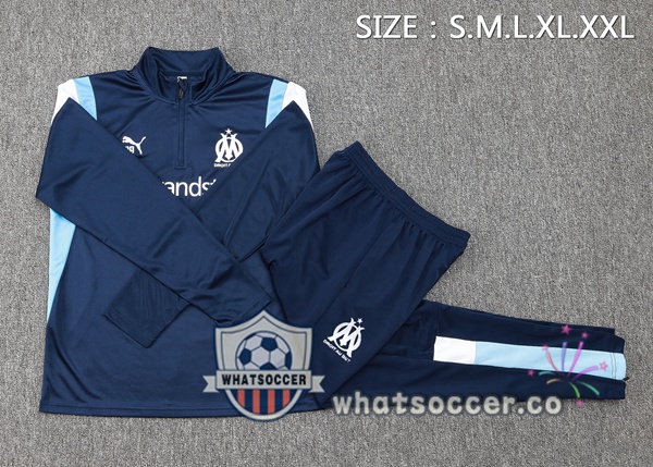 Tracksuit Olympique de Marseille Blue Royal 2023-2024