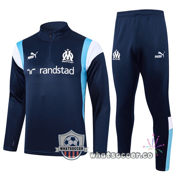 Tracksuit Olympique de Marseille Blue Royal 2023-2024