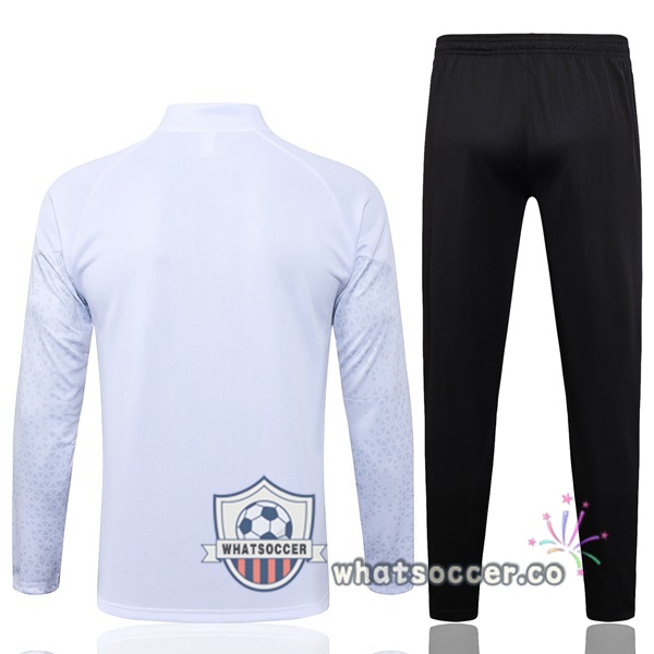Training Jacket AC Milan White 2023-2024