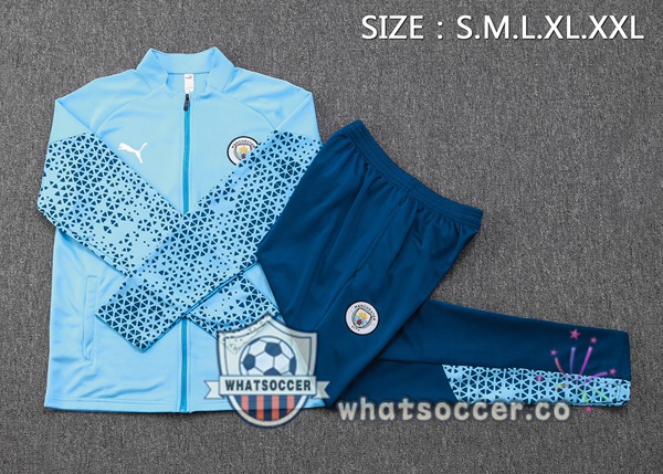 Training Jacket Manchester City Blue 2023-2024
