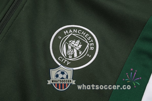 Training Jacket Manchester City Green 2023-2024