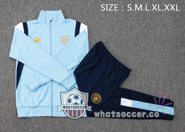 Training Jacket Manchester City Blue 2023-2024