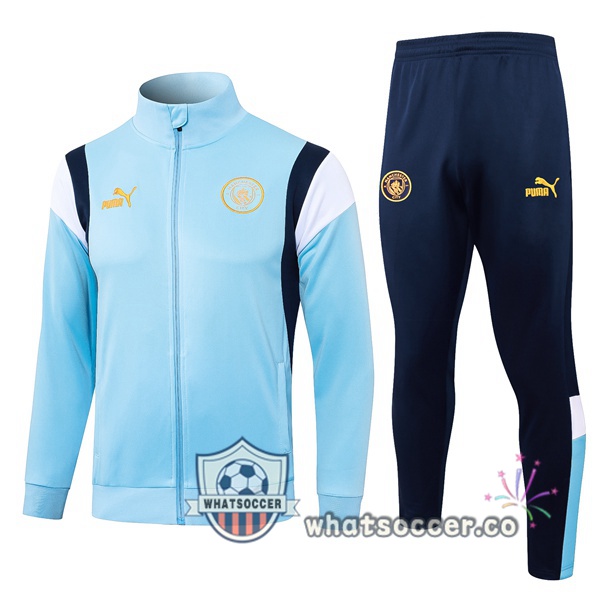 Training Jacket Manchester City Blue 2023-2024