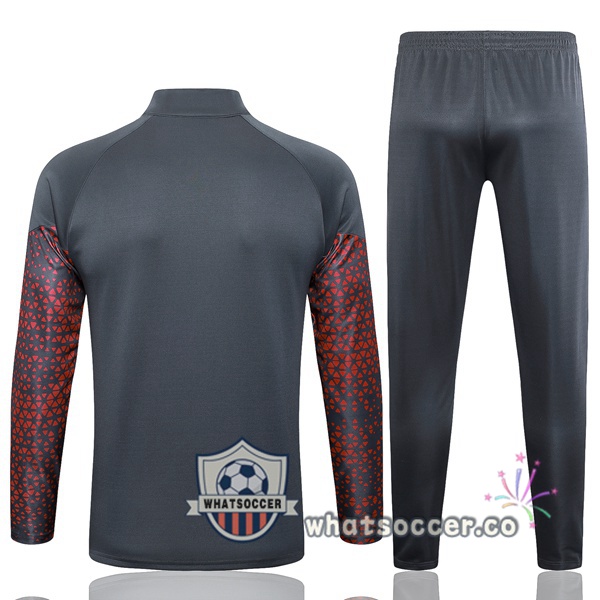 Training Jacket Manchester City Gray 2023-2024
