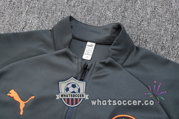 Training Jacket Manchester City Gray 2023-2024