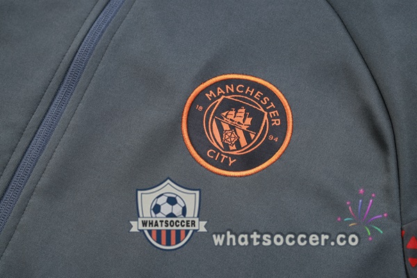 Training Jacket Manchester City Gray 2023-2024
